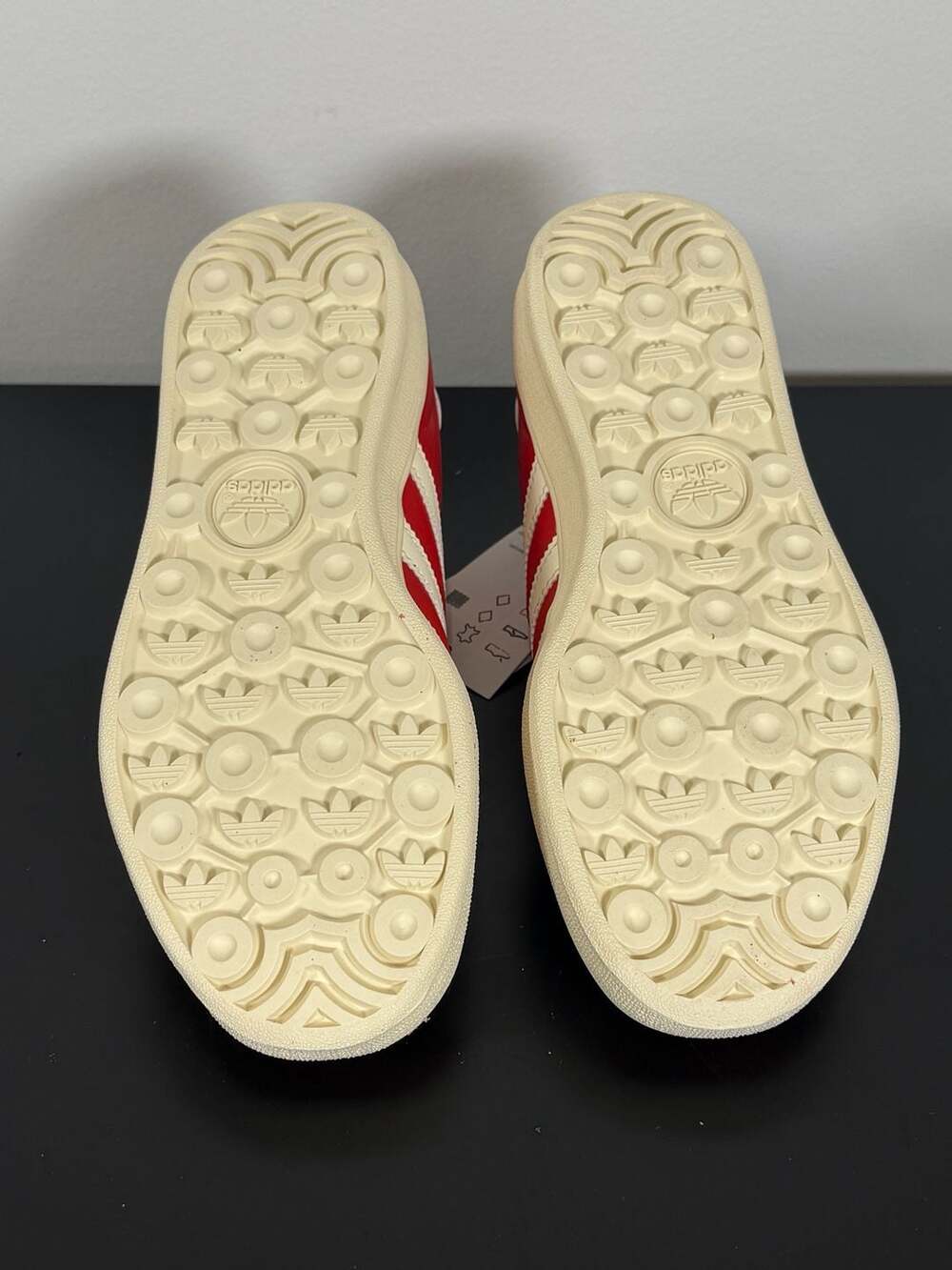 Adidas Gazelle Indoor Sneakers Red/White Size 5 - Picture 13 of 13